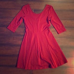 Express 3/4 Sleeve Dress